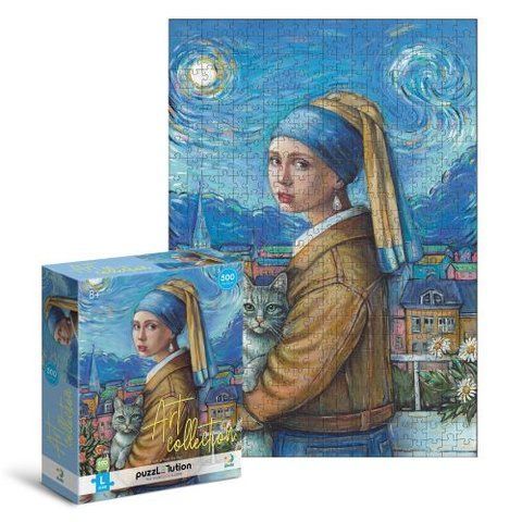 Пазл "Dodo Art. Дівчина з перловою сережкою" 500 ел 283647 фото