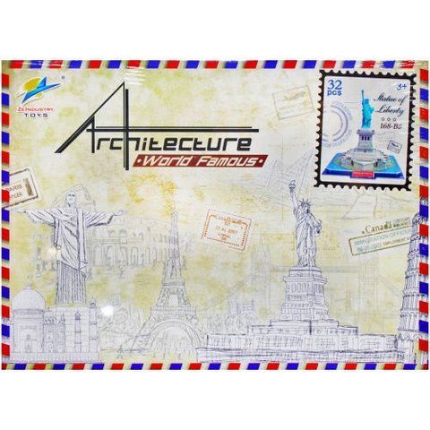 Пазли 3D "Пам'ятки: Ейфелева вежа", вид 2 193714 фото