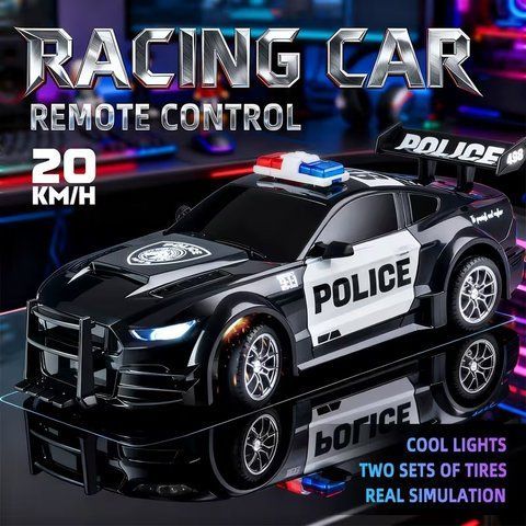 МАШИНКА НА РАДІОКЕРУВАННІ ПОЛІЦЕЙСЬКИЙ ДРИФТ КАР  - POLICE DRIFT CAR  21001002 фото