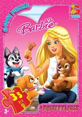 Пазли "Barbie: вихованці", 35 ел 116947 фото